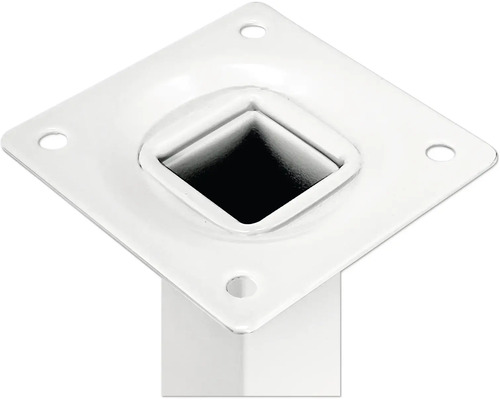 Metalen tafelpoten bevestigingsplaat met schroefgaten