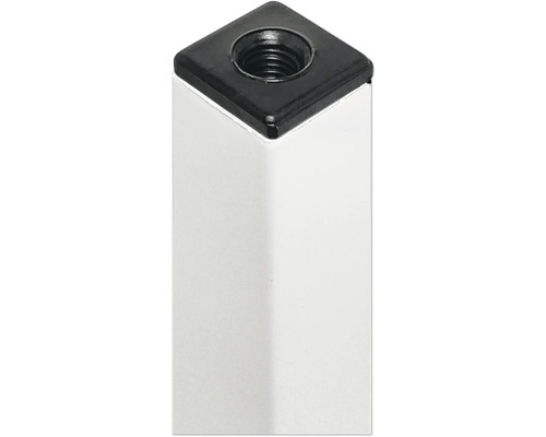 Aluminium vierkante buis met schroefdraad