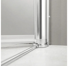 BREUER Inloopdouche Entra chroom 120 cm helder glas