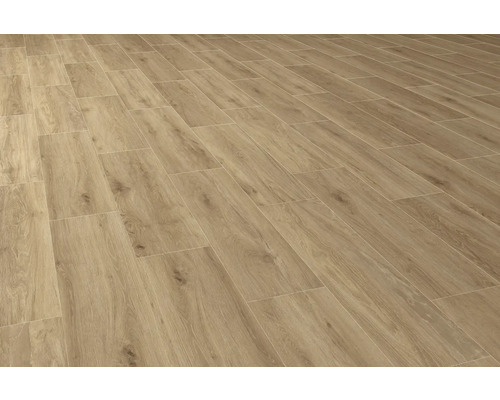 Gelegde vloer met houtlook.