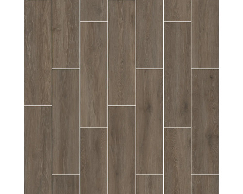 Samengestelde vloertegels met houtlook