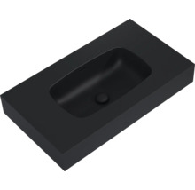 Zwarte opzetwastafel