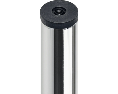 Meubelpoot met schroefdraad en kunststof glijder