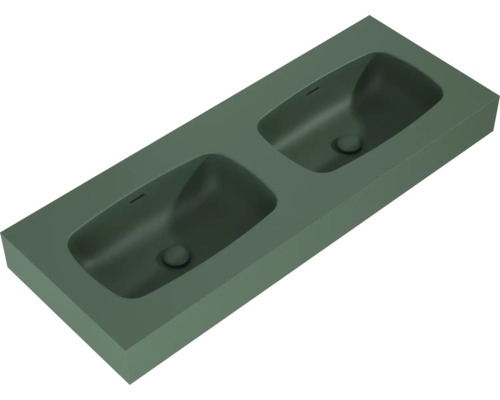 Dubbele wastafel voor de badkamer