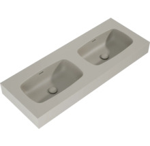 Dubbele wastafel voor de badkamer