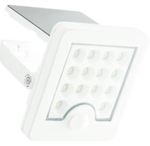 Witte LED-solarspot met bewegingsmelder