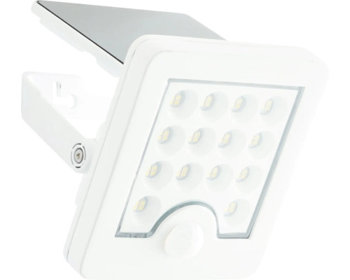 Witte LED-solarspot met bewegingsmelder