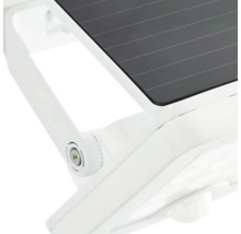 Detailopname van een solarlamp met bewegingsmelder