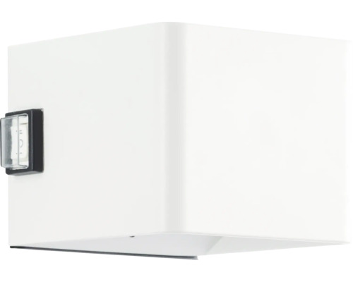 Witte binnenwandlamp met oriëntatielicht