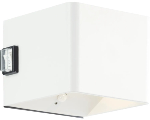 Vierkante wandlamp met schakelaar