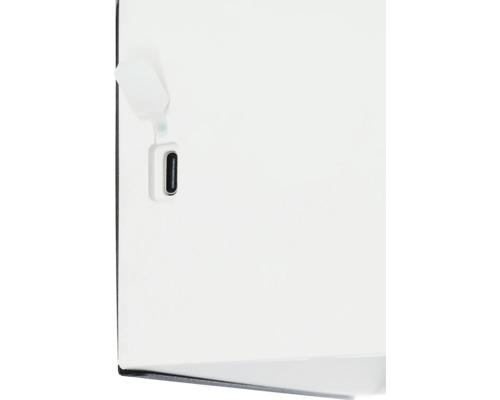 USB-C-aansluiting met afdekking