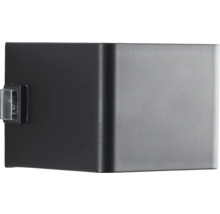 Kubusvormige wandlamp met schakelaar