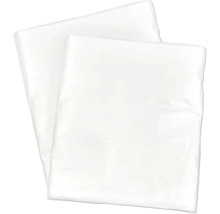 Twee plastic afdekzeilen