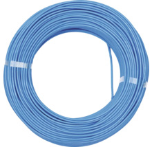 Rol met blauwe elektrische leiding