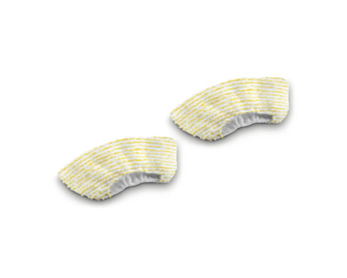 Twee microvezelhoezen voor stoomreiniger