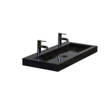 SANOX Badkamermeubelset Seville met spiegel en wastafel 101 cm craft oak