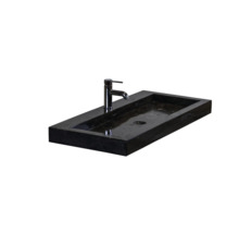 SANOX Badkamermeubelset Seville met spiegel en wastafel 101 cm craft oak