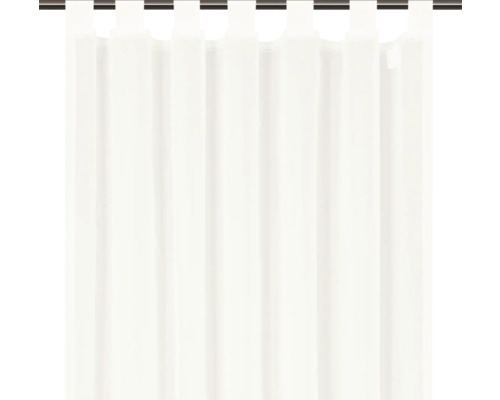 Gordijn met lussen voor raamdecoratie