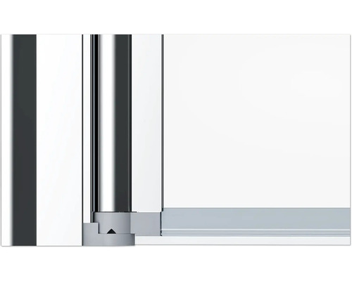 Detailweergave van douchecabineprofielen