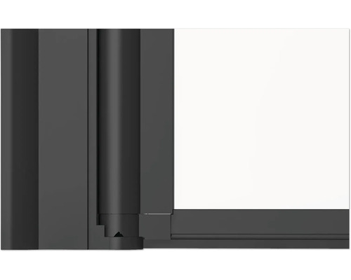 Detailweergave van een raamkozijn