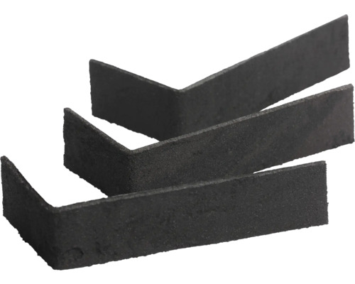 Drie hoekprofielen van kunststof