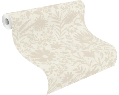 Rol behang met bloemenpatroon