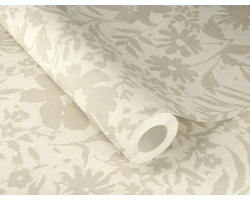 Behangrol met bloemmotief