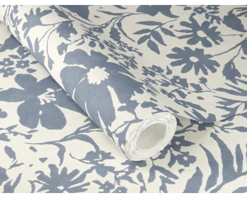 Rol behang met bloemmotief