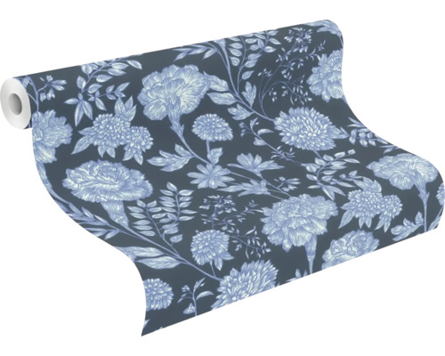 Behangrol met bloemmotief