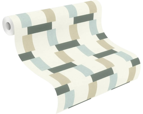 Behangrol met geometrisch patroon