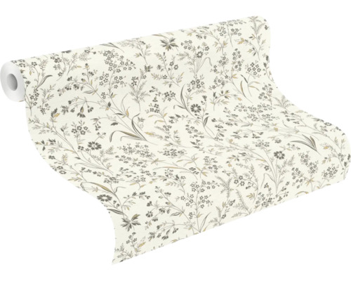 Rol behang met bloemenmotief