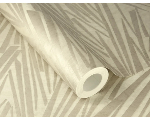 Behangrol met palmenbladmotief