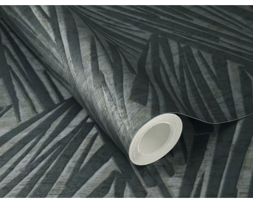 Behangrol met bladerpatroon