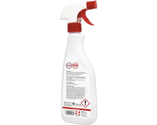 Spuitfles met reinigingsvloeistof