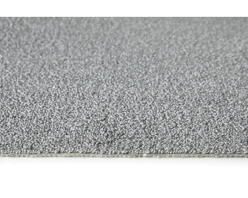 Close-up van een grijs tapijt met korte pool