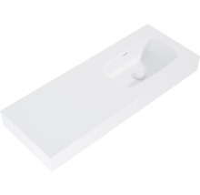 Wastafel van gegoten mineraal