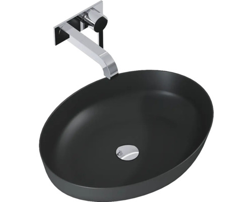 Wastafel met wandkraan