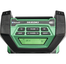 HiKoki bouwradio met digitale radio en Bluetooth
