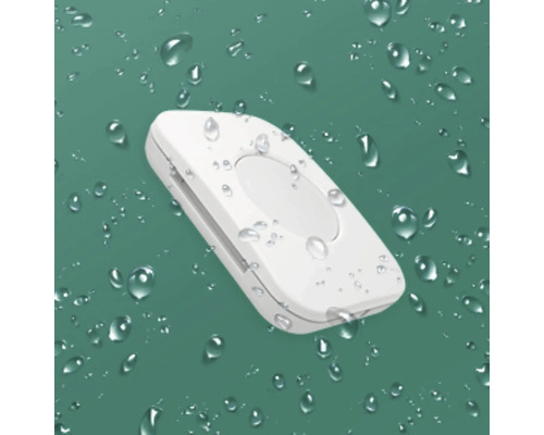 Vochtigheidssensor voor de tuin met waterdruppels