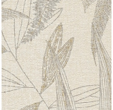 Close-up van een behang met plantenmotief