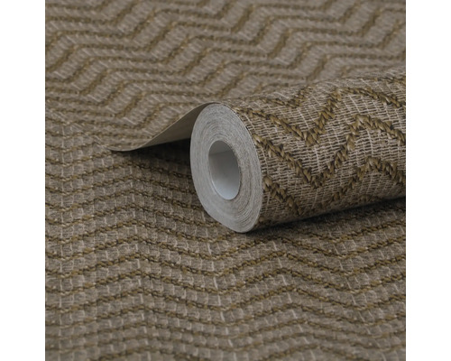 Rol behang met zigzagpatroon