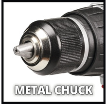 Metalen boorkop van een boormachine