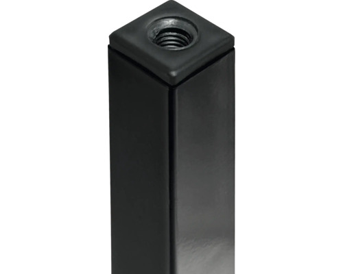 Metalen meubelpoot met schroefdraad