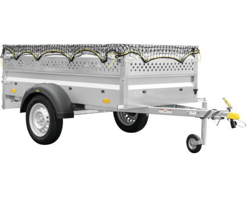 Aanhangwagen met ladingzekeringsnet
