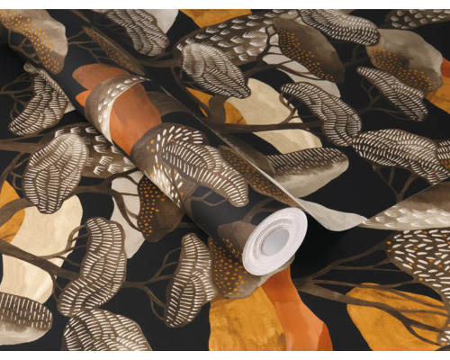 Behangrol met boommotief voor wanddecoratie