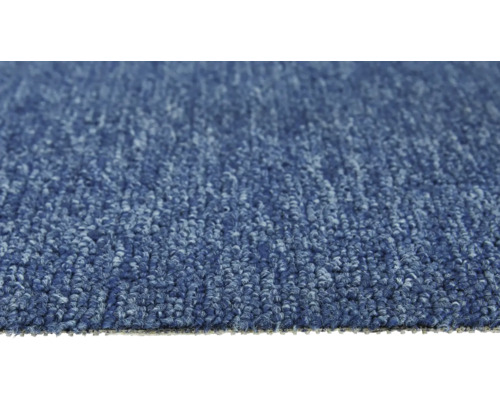 Detailopname van een blauw tapijt