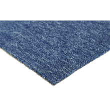 Tapijt bouclé Rambo blauw 500 cm breed
