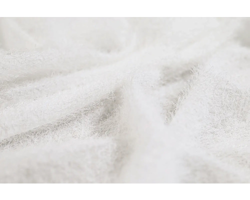 Close-up van een witte stof