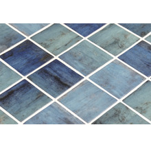 Ruitvormige mozaïektegels voor wand- en vloerdesign