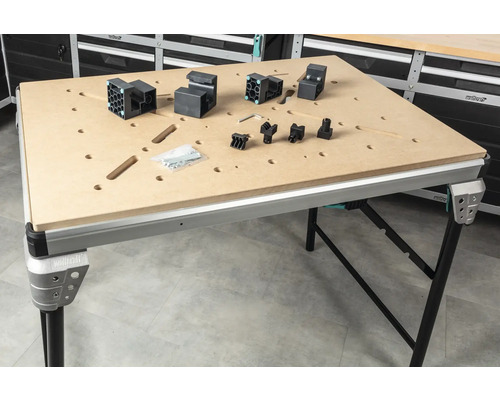 Wolfcraft Master Work 1600 werkbank met accessoires